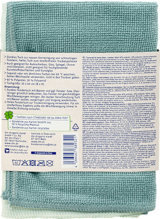 Fenstertücher-Set aus Mikrofaser Profissimo