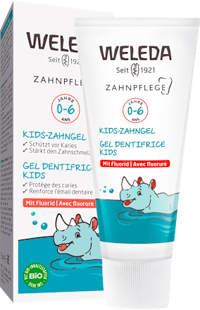Zahnpasta Gel Kinder mit Fluorid WELEDA