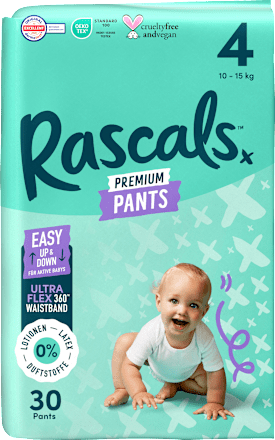 Baby Pants Premium Gr. 4 (10-15 kg) Rascals
