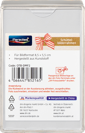 Trblietavý fotorámik Instax Paradies