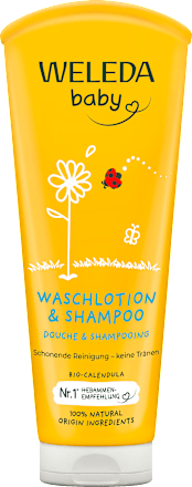Baby Waschlotion & Shampoo Calendula WELEDA baby