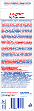 Szczoteczka do zębów Zig Zag Charcoal 3pack  Colgate