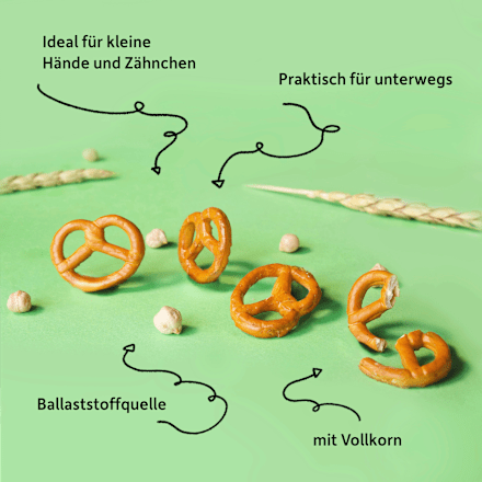 Knabbergebäck Brezeln Kichererbse Freche Freunde