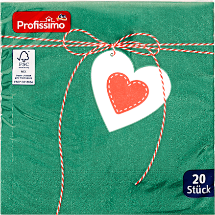 Salvete sa motivom čestitke; dimenzije 33*33 cm Profissimo