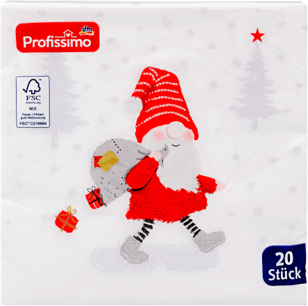 Șervețele stele / pitici  Profissimo