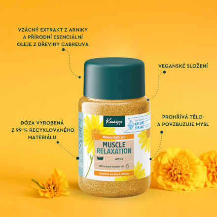sůl do koupele Arnika Active Kneipp