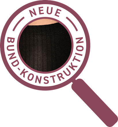 Kniestrümpfe Stütz schwarz 40 DEN, Gr. 39 - 42 (1 Paar) Fascino