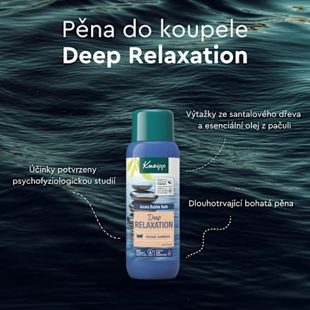 pěna do koupele Deep Relaxation Kneipp