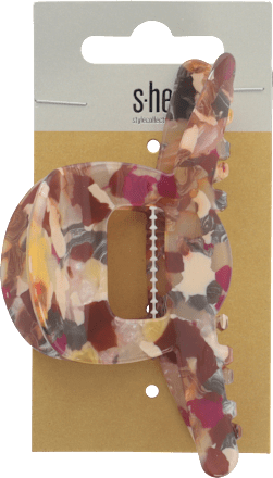 Щипка за коса многоцветна s-he stylecollection