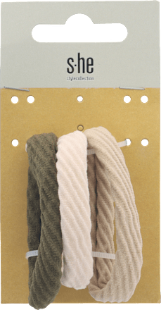 Ластик за коса, различни цветове s-he stylecollection