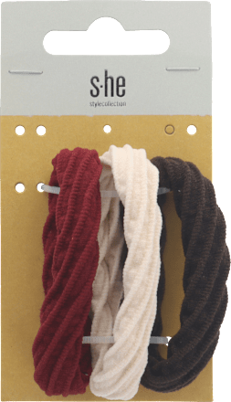 Ластик за коса, различни цветове s-he stylecollection