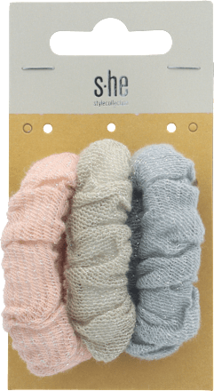 Ластици за коса, широки  s-he stylecollection