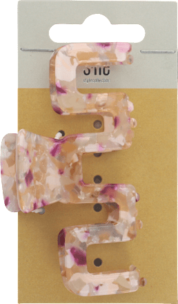 Акрилна щипка за коса, зиг-заг s-he stylecollection