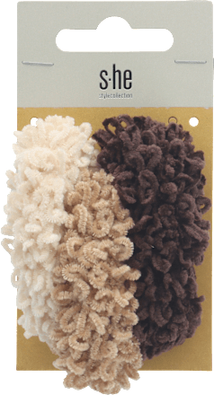 Ластик за коса с къдрав дизайн  s-he stylecollection