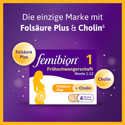 Femibion 1 Frühschwangerschaft Tabletten 56 St femibion