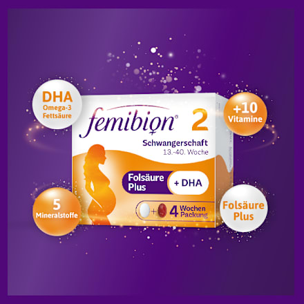 Femibion 2 Schwangerschaft, 112 Tabletten und 112 Kapseln  femibion