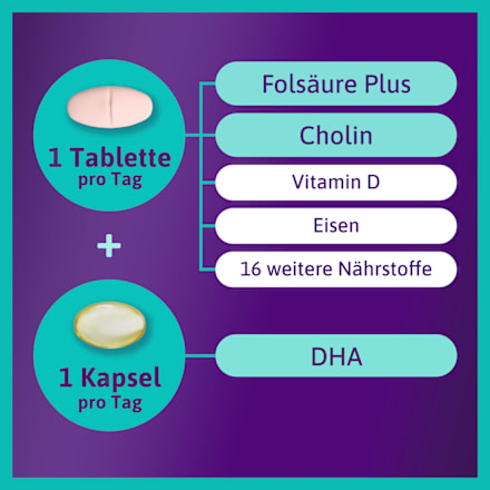 Femibion 3 Stillzeit, 112 Tabletten und 112 Kapseln femibion