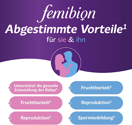 Femibion für sie & ihn Tabletten  2x28 St femibion