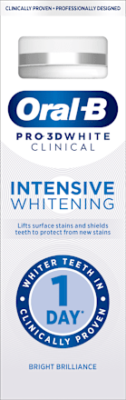 zubní pasta 3D White Clinical Bright Brilliance Oral-B