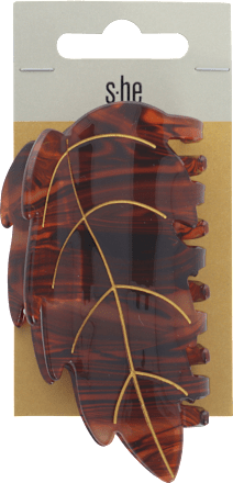 Щипка за коса в форма на листо  s-he stylecollection