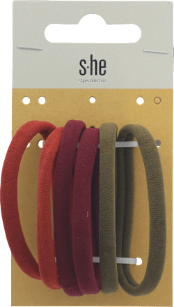 Тънки ластици за коса s-he stylecollection