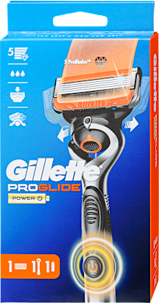 Fusion5 ProGlide Power električni brivnik in nadomestne glave Gillette