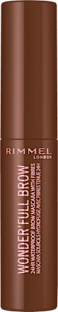 Maskara do brwi WONDERFULL  002 Medium RIMMEL LONDON