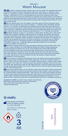 Pianka do mycia bez użycia wody ProSkin Wash Mousse TENA