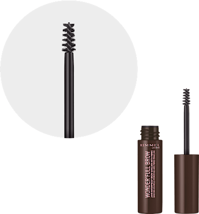 Maskara do brwi Wonderfull 003 Dark RIMMEL LONDON