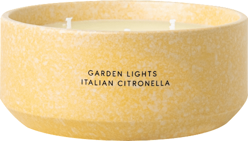 AVA & MAY Duftkerze Outdoor "Italian Citronella" in Keramikgefäß 450 g Dekorieren & Einrichten