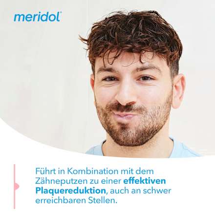Mundspülung Zahnfleischschutz antibakteriell meridol