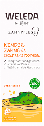 Zahnpasta Gel Kinder fluoridfrei WELEDA