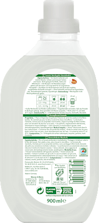 Weichspüler Mandelmilch hypoallergen Frosch