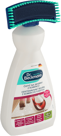 Odstraňovač škvŕn z kobercov s kefou Dr. Beckmann