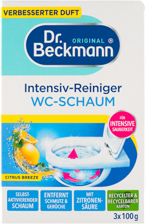 WC pena s aktívnym uhlím Lemon Fresh Dr. Beckmann
