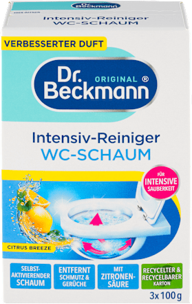 WC pena s aktívnym uhlím Lemon Fresh Dr. Beckmann