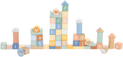 Drvene kocke u kantici – abeceda keine Marke