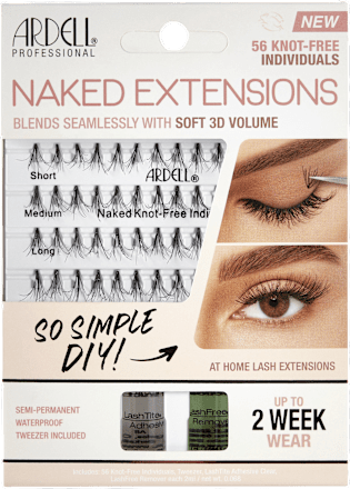 Naked Extensions umjetne trepavice, 56 kom. ARDELL