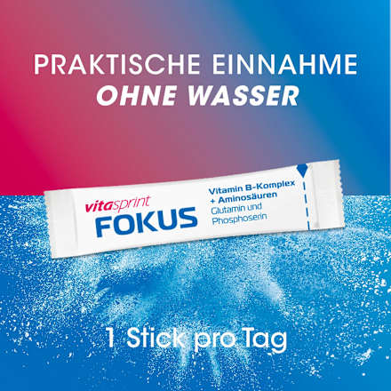 Vitasprint Fokus Direktsticks 20 St vitasprint