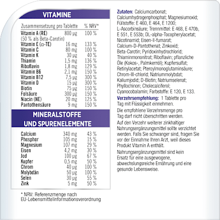 Centrum für Sie 50+ Tabletten 60 St Centrum