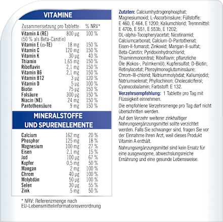 Centrum Generation 50+ Tabletten 60 St Centrum
