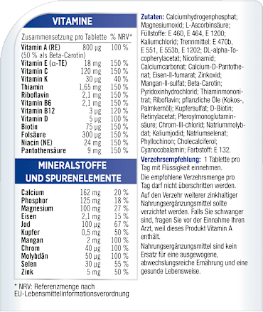 Centrum Generation 50+ Tabletten 30 St Centrum