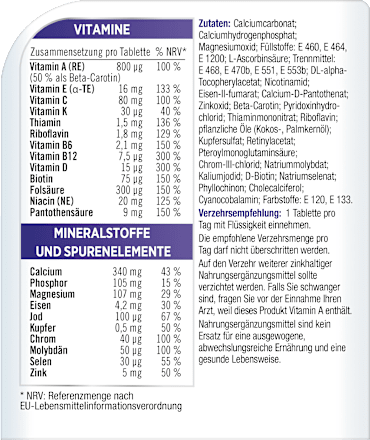 Centrum für Sie 50+ Tabletten 30 St Centrum