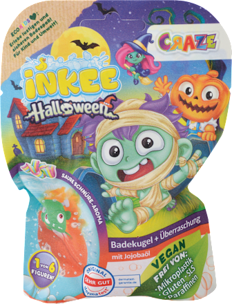 Šumivá prísada do kúpeľa s prekvapením - Halloween CRAZE