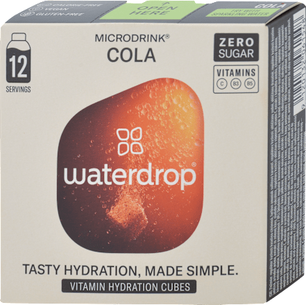 Šumivé kocky Microdrink Cola waterdrop