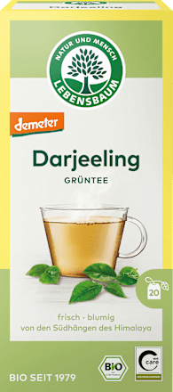 Grüner Tee Darjeeling Ambootia demeter LEBENSBAUM