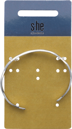 Armreif silber wellig s-he stylecollection