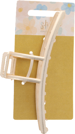Haarklammer gold modern s-he stylecollection