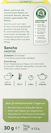 Grüner Tee Sencha LEBENSBAUM