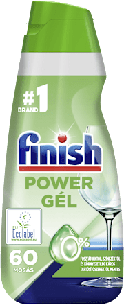 Mosogatógép gél 0% Finish